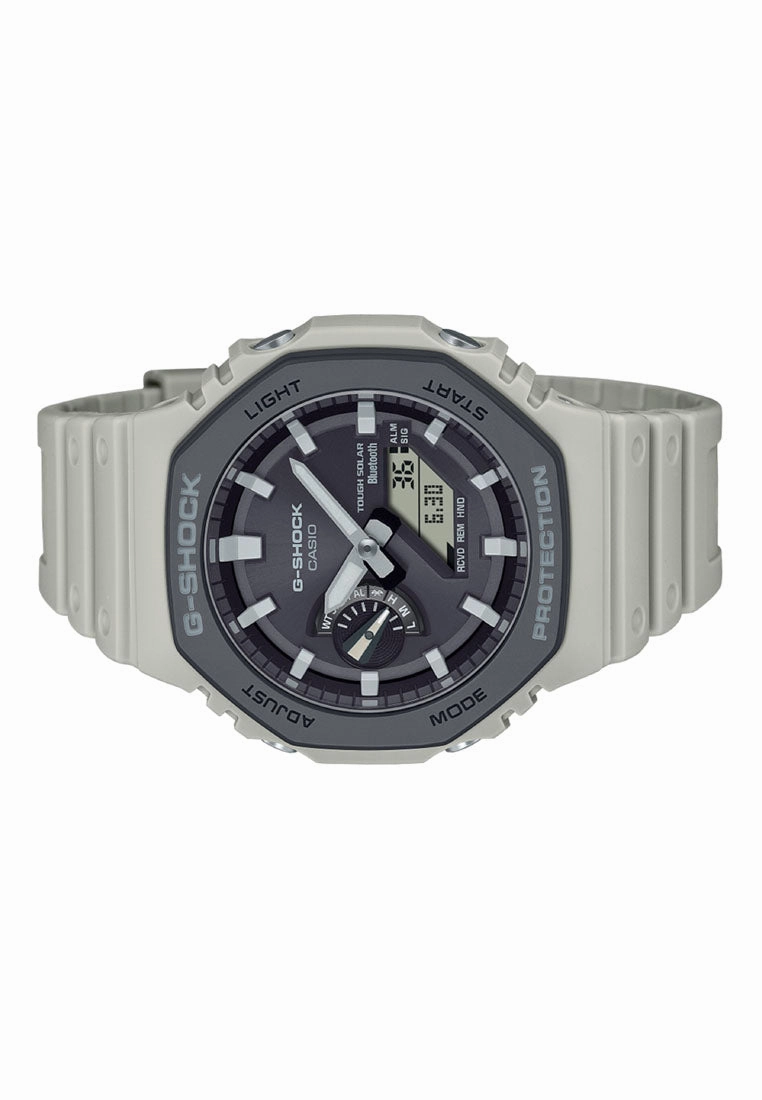 Casio G-shock GA-B2100LUU-5A Digital Analog Rubber Strap Solar Watch for Men