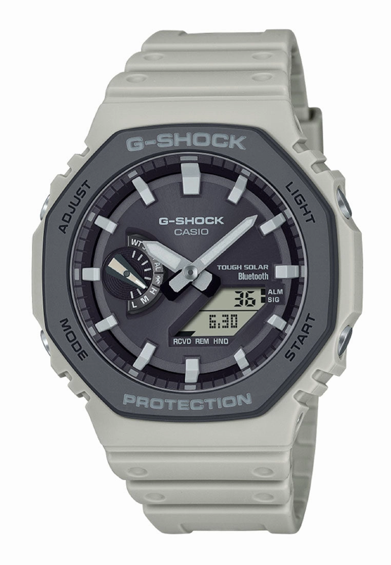 Casio G-shock GA-B2100LUU-5A Digital Analog Rubber Strap Solar Watch for Men