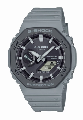 Casio G-shock GA-B2100LUU-8A Digital Analog Rubber Strap Solar Watch for Men