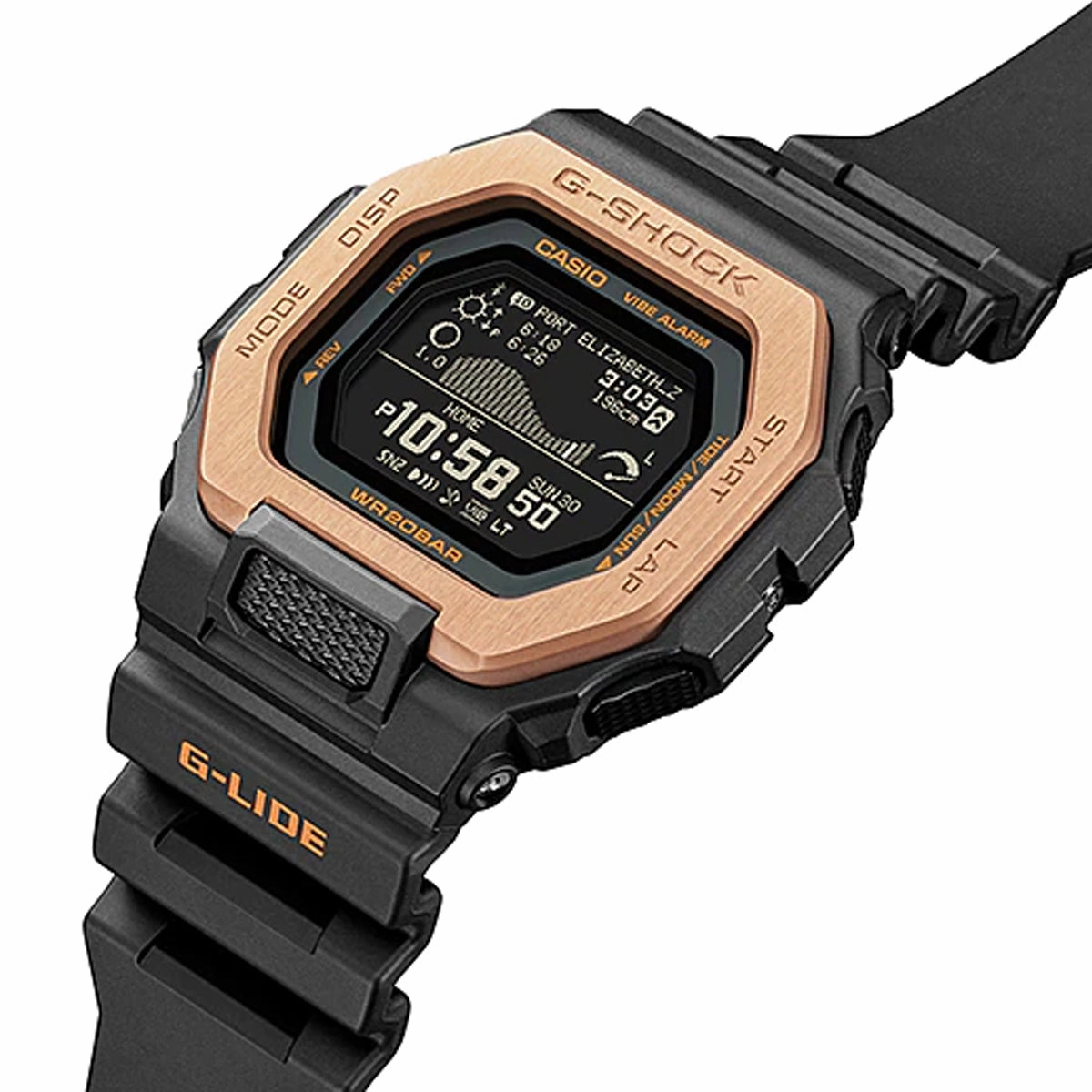 Casio G-shock GBX-100NS-4DR Bluetooth Digital Rubber Strap Watch For Men