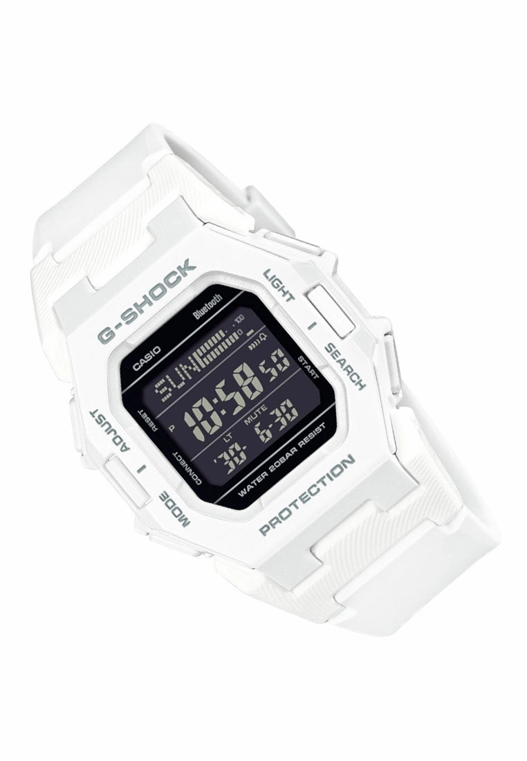 Casio G-shock GD-B500-7DR Digital Rubber Strap Bluetooth Watch for Men