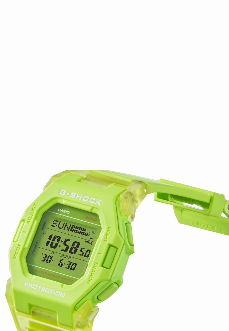 Casio G-shock GD-B500S-3DR Digital Rubber Strap Bluetooth Watch for Men