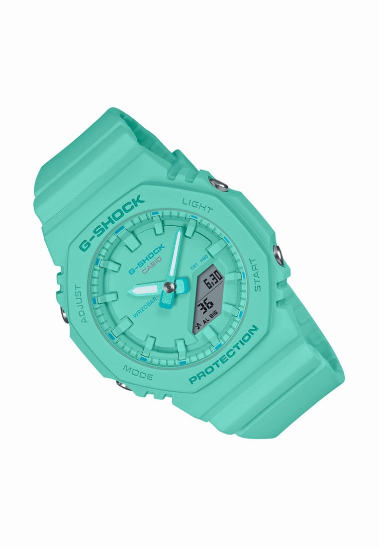 Casio G-shock GMA-P2100-2A Digital Analog Rubber Strap Watch For Women