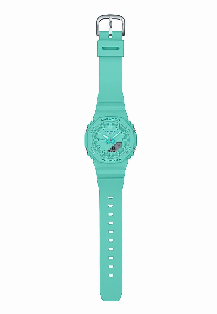 Casio G-shock GMA-P2100-2A Digital Analog Rubber Strap Watch For Women
