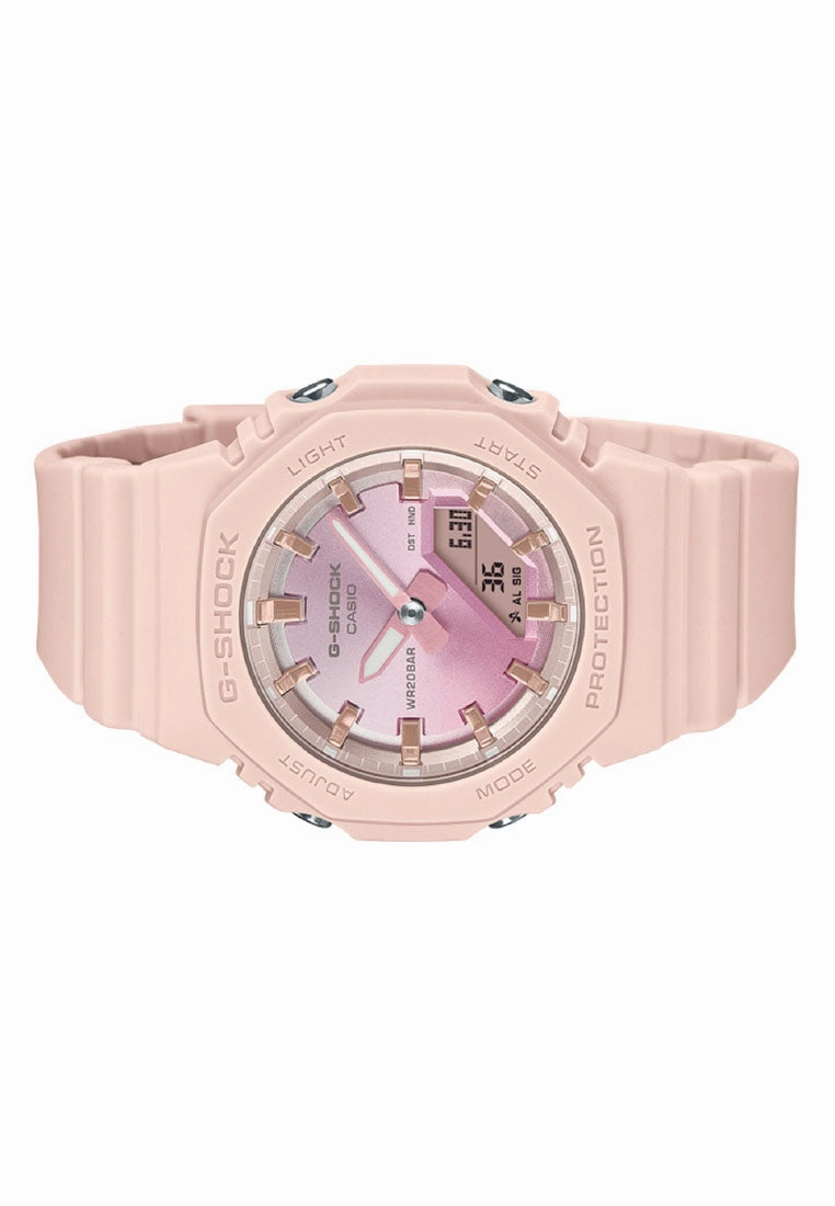 Casio G-shock GMA-P2100SG-4A Digital Analog Rubber Strap Watch for Women