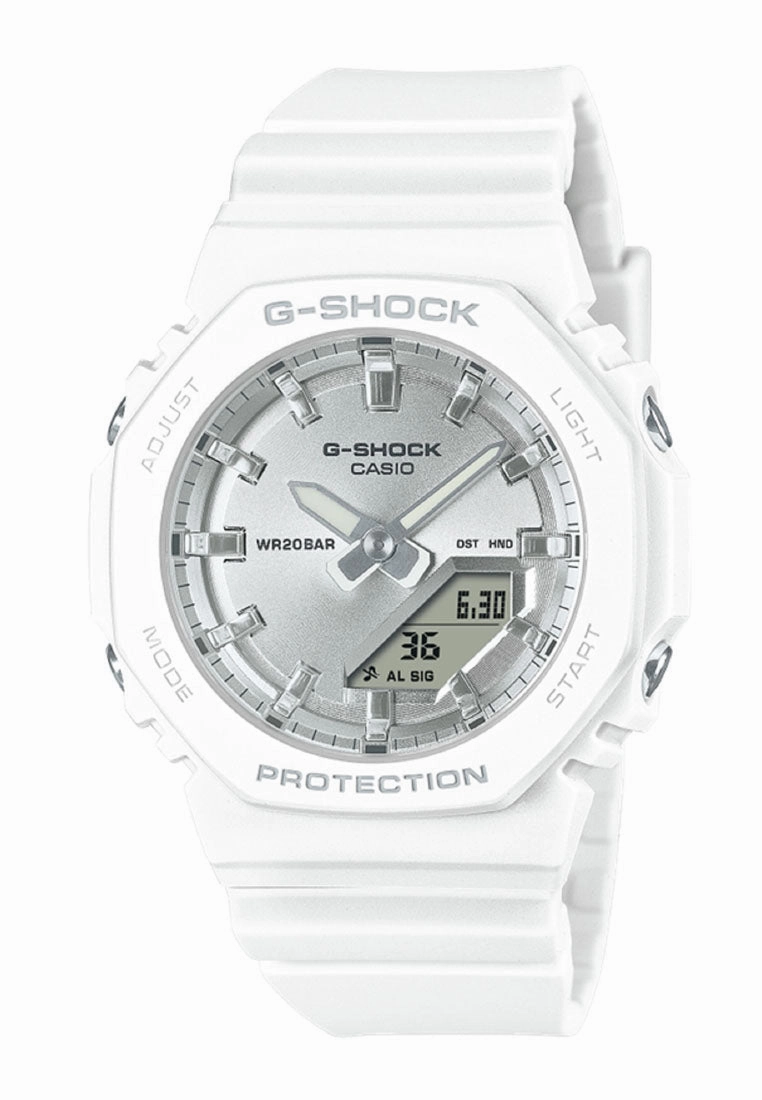 Casio G-shock GMA-P2100VA-7A Digital Analog Rubber Strap Watch for Women