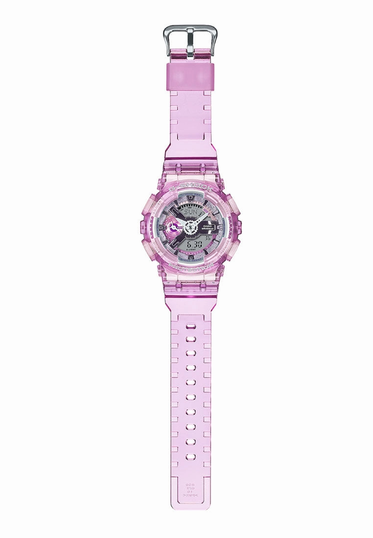 Casio G-shock GMA-S110VW-4A Digital Analog Rubber Strap Watch For Women