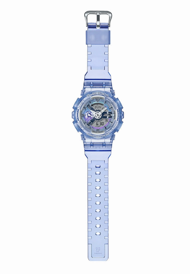 Casio G-shock GMA-S110VW-6A Digital Analog Rubber Strap Watch For Women