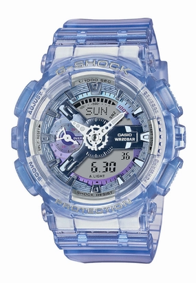 Casio G-shock GMA-S110VW-6A Digital Analog Rubber Strap Watch For Women