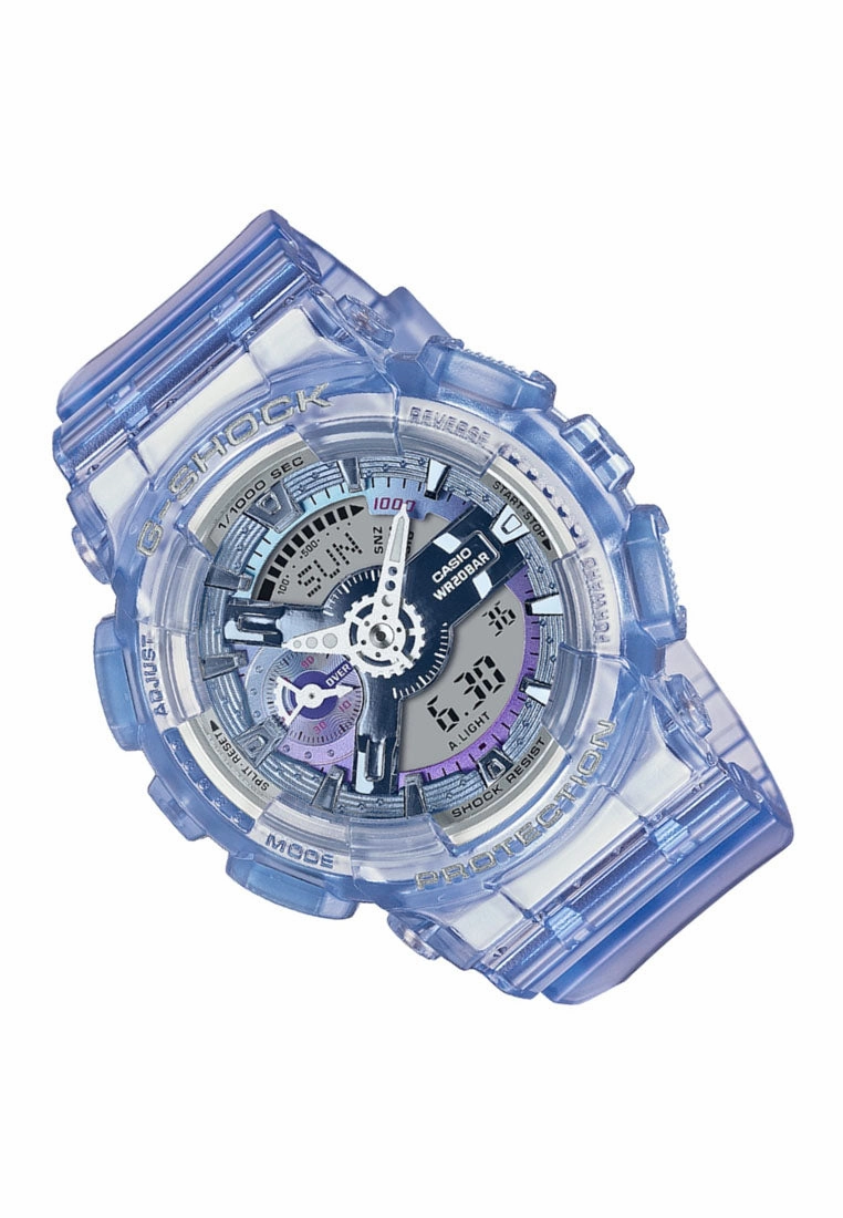 Casio G-shock GMA-S110VW-6A Digital Analog Rubber Strap Watch For Women