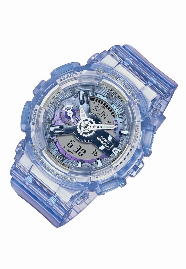 Casio G-shock GMA-S110VW-6A Digital Analog Rubber Strap Watch For Women