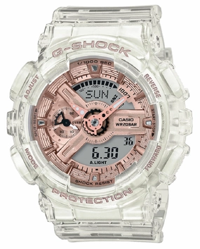 Casio G-shock GMA-S120SR-7A Digital Analog Rubber Strap Watch