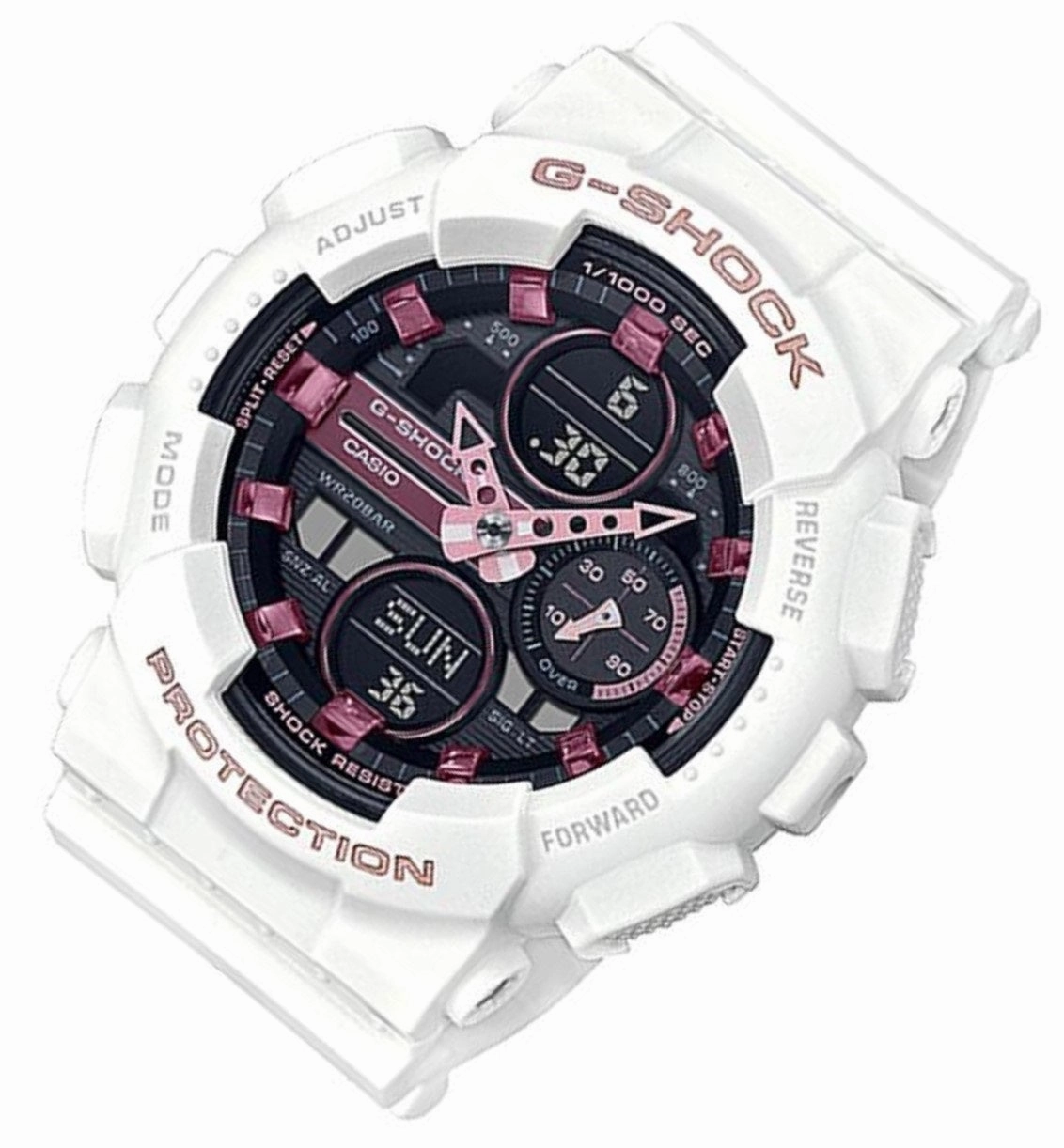 Casio G-shock GMA-S140M-7A Digital Analog Rubber Strap Watch
