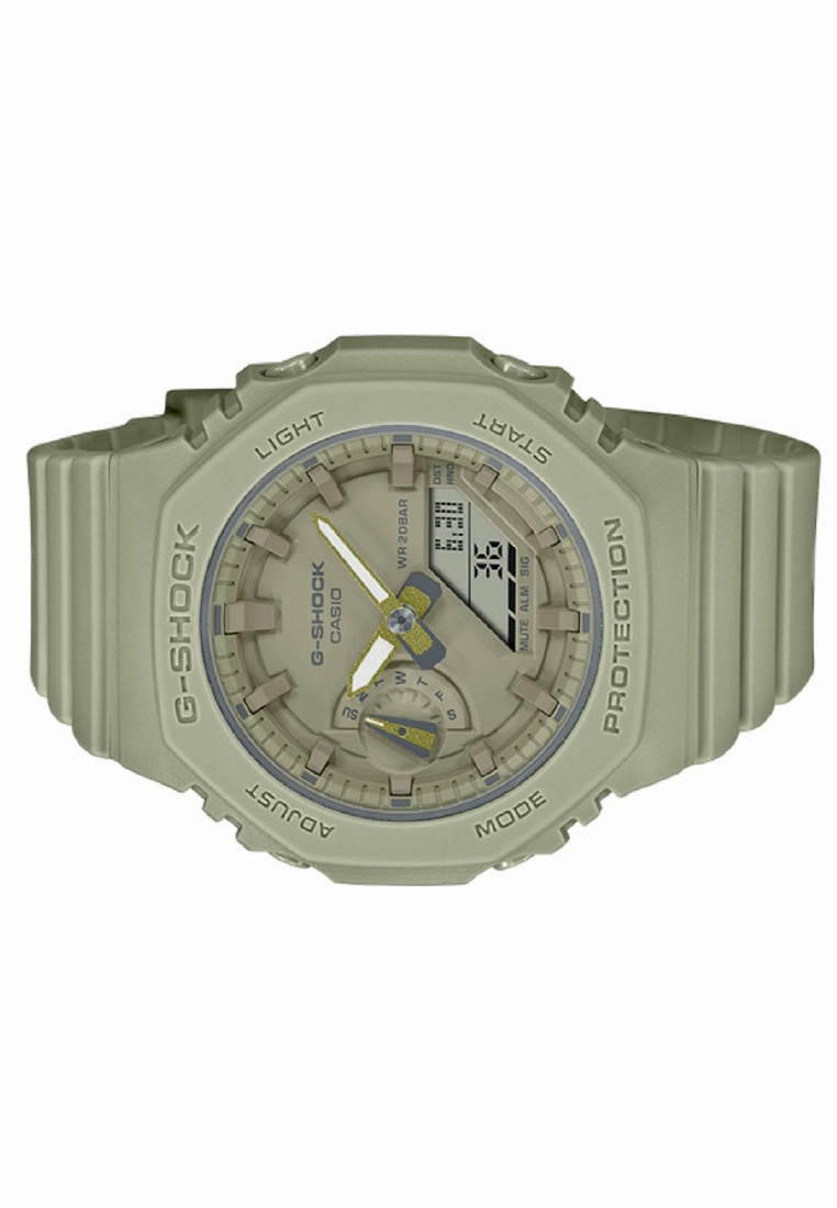 Casio G-shock GMA-S2100BA-3A Digital Analog Rubber Strap Watch for Women