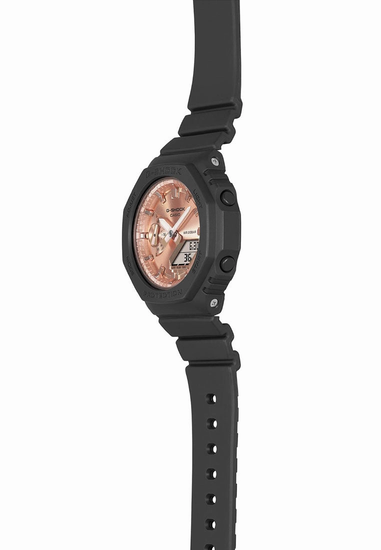 Casio G-shock GMA-S2100MD-1A Digital Analog Rubber Strap Watch For Women