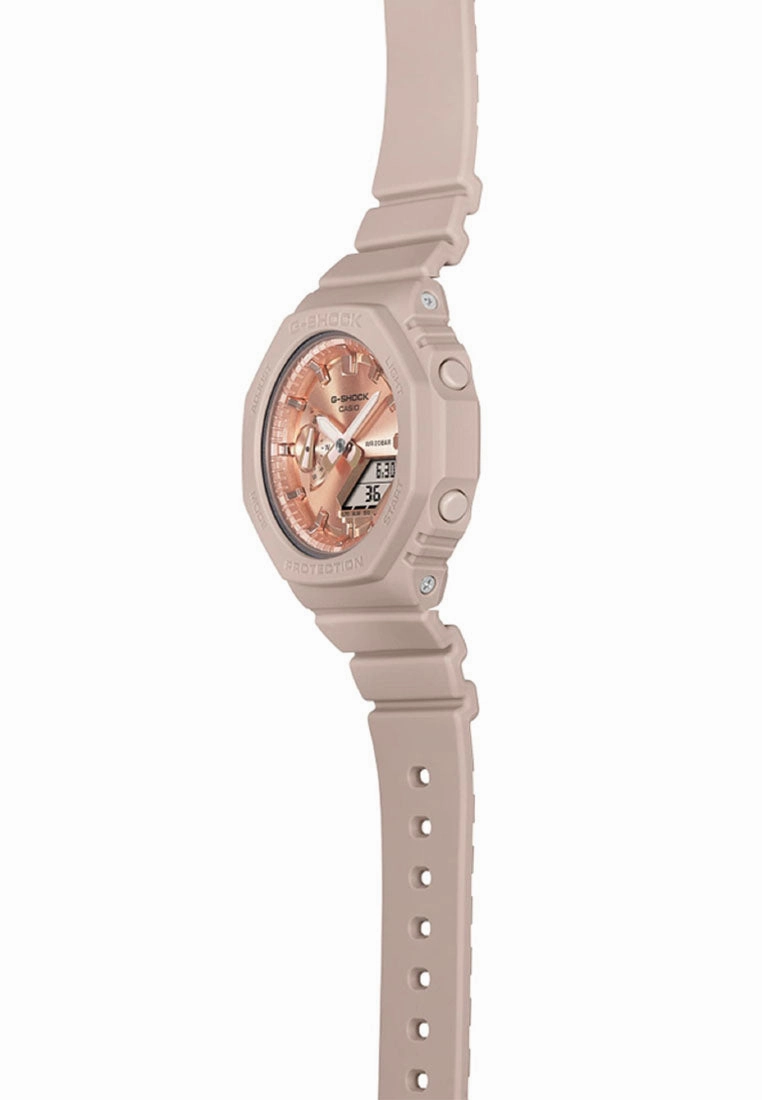 Casio G-shock GMA-S2100MD-4A Digital Analog Rubber Strap Watch For Women