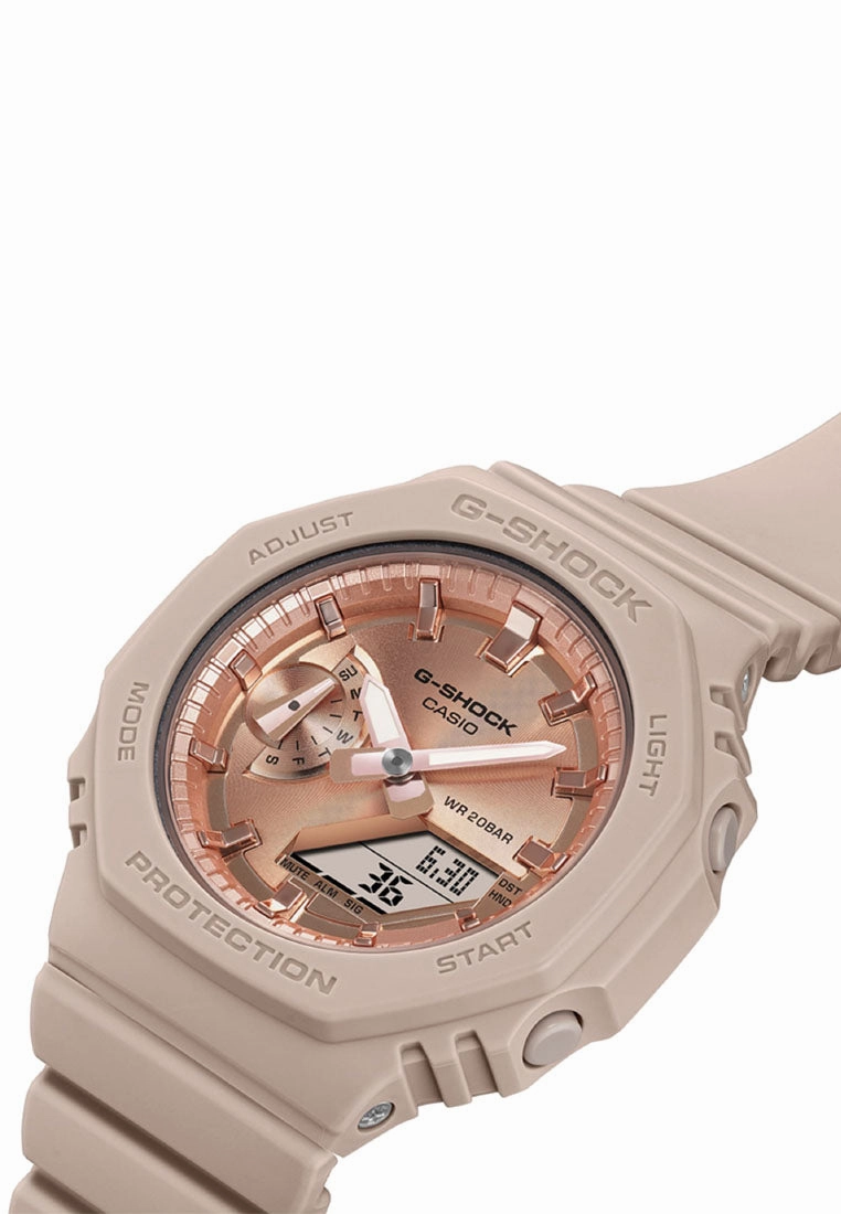 Casio G-shock GMA-S2100MD-4A Digital Analog Rubber Strap Watch For Women