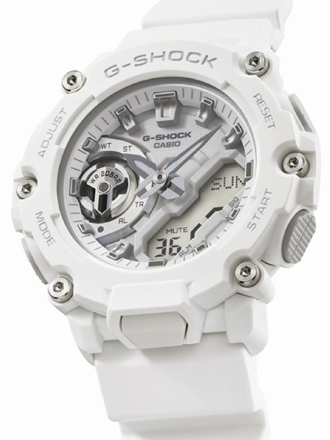 Casio G-shock GMA-S2200M-7A Digital Analog Rubber Strap Watch