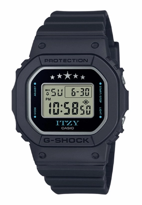 Casio G-shock Women GMD-S5610IT-1DR ITZY Collaboration Digital Rubber Strap Watch For Women