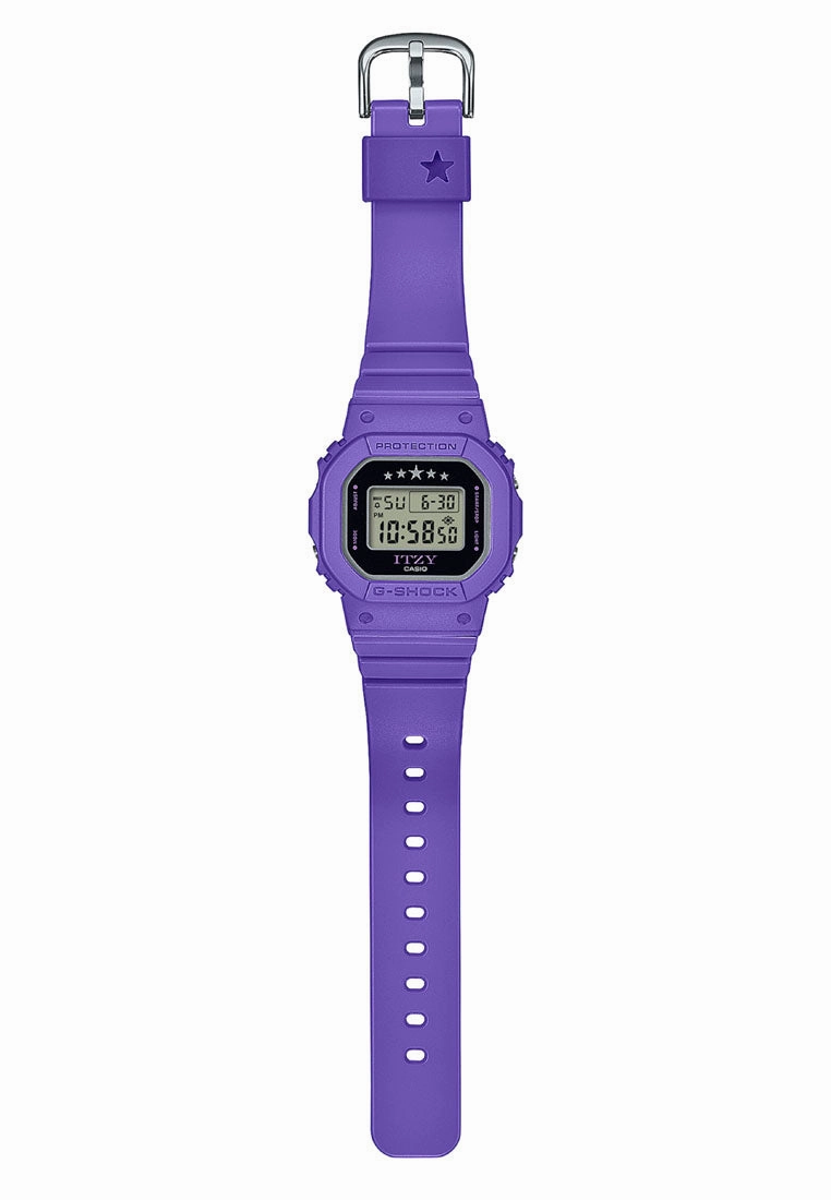 Casio G-shock Women GMD-S5610IT-6DR ITZY Collaboration Digital Rubber Strap Watch For Women