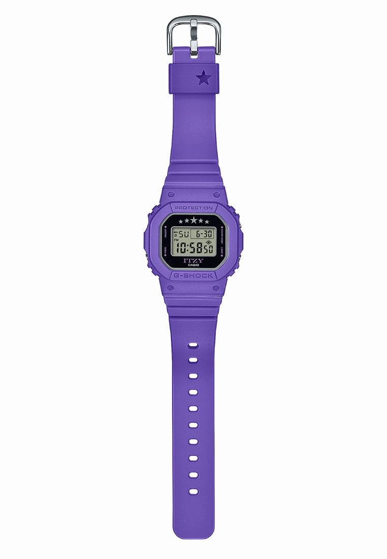 Casio G-shock Women GMD-S5610IT-6DR ITZY Collaboration Digital Rubber Strap Watch For Women