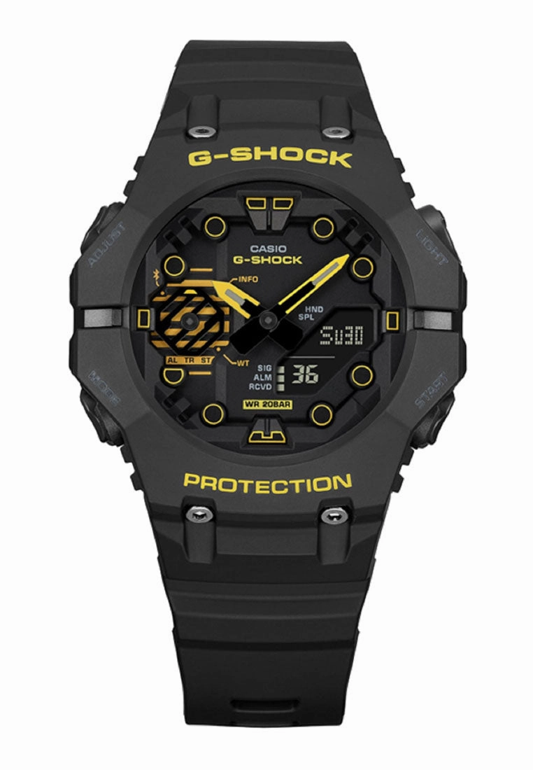 Casio GA-B001CY-1A Digital Analog Rubber Strap Watch for Men