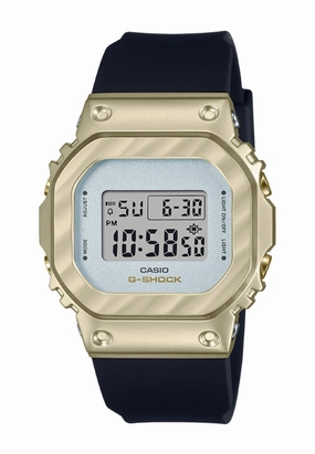 Casio GM-S5600BC-1DR Digital Rubber Strap Watch for Women