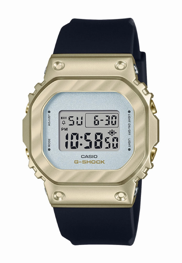 Casio GM-S5600BC-1DR Digital Rubber Strap Watch for Women