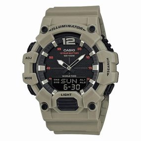 Casio HDC-700-3A3VDF Army Green Resin Watch for Men