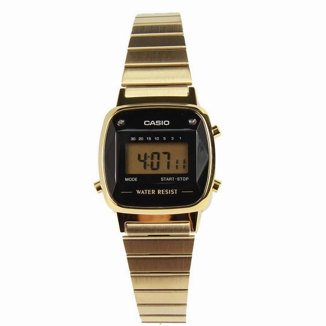 Casio LA670WGAD-1DF Gold Stainless Watch for Women