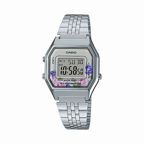 Casio LA680WA-4C Silver Stainless Watch for Women