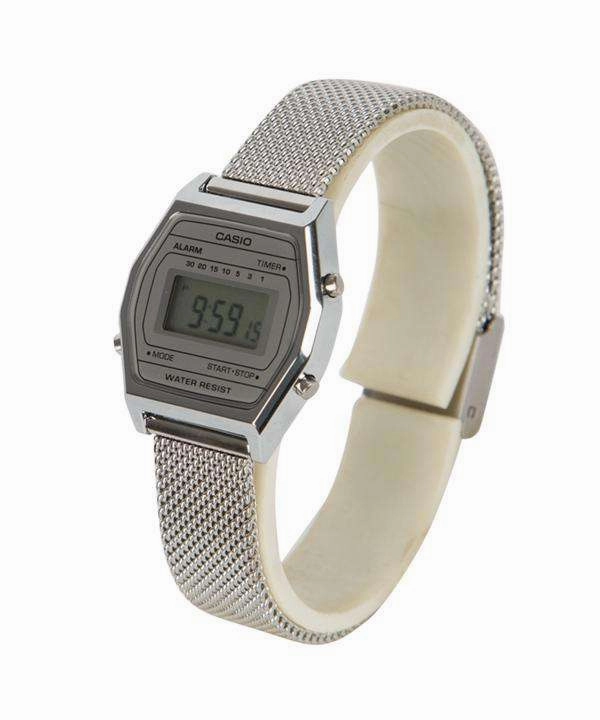 Casio LA690WEM-7DF Silver Watch for Women