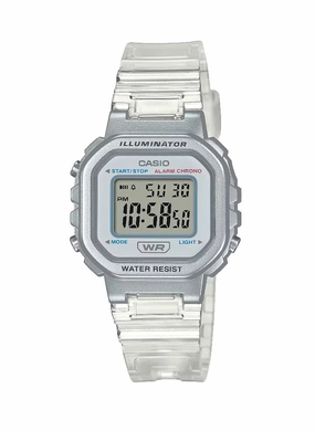 Casio LA-20WHS-7A Digital Rubber Strap Watch For Women