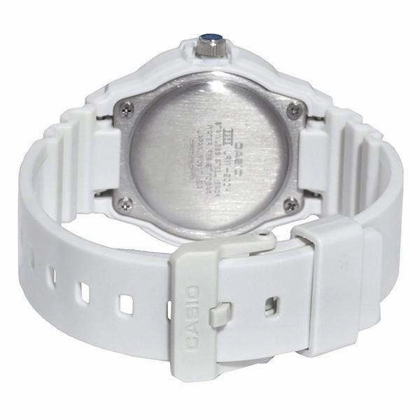 Casio LRW-200H-7B White Resin Strap Watch for Women