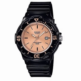 Casio LRW-200H-9E2VDF Black Resin Watch for Women