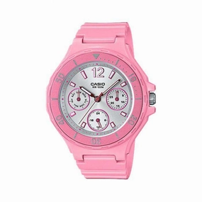 Casio LRW-250H-4A3 Pink Resin Strap Watch for Women