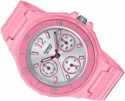 Casio LRW-250H-4A3 Pink Resin Strap Watch for Women