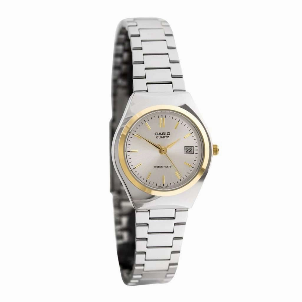 Casio LTP-1170G-7A Silver Stainless Steel Strap Watch for Women