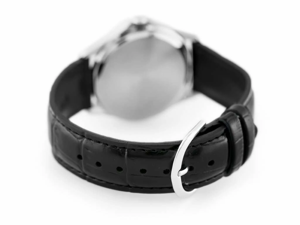 Casio LTP-1183E-7ADF Black Leather Strap Watch for Women