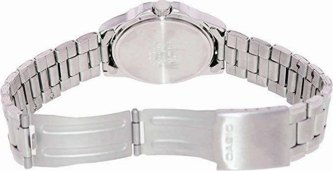 Casio LTP-1215A-1A2DF Silver Stainless Steel Strap Watch for Women
