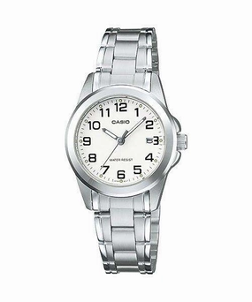 Casio LTP-1215A-7B2DF Silver Stainless Steel Strap Watch for Women