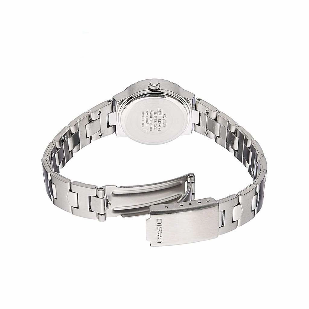 Casio LTP-1241D-7A2DF Silver Stainless Steel Strap Watch for Women
