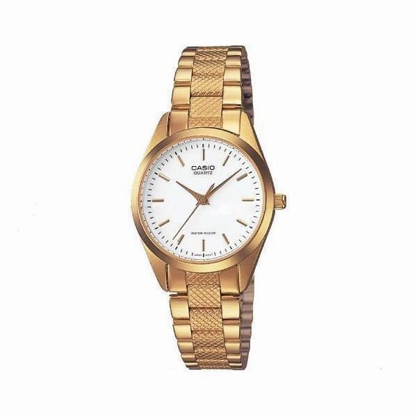 Casio LTP-1274G-7A Gold Plated Stainless Steel Watch for Women