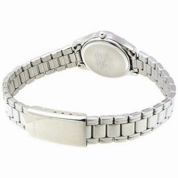 Casio LTP-1275D-1ADF Silver Stainless Steel Watch for Women