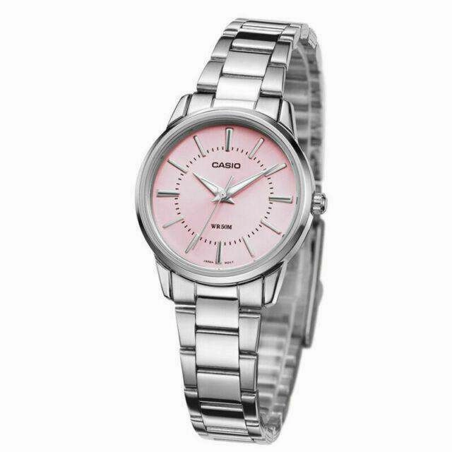 Casio LTP-1303D-4AVDF Silver Stainless Steel Strap Watch for Women