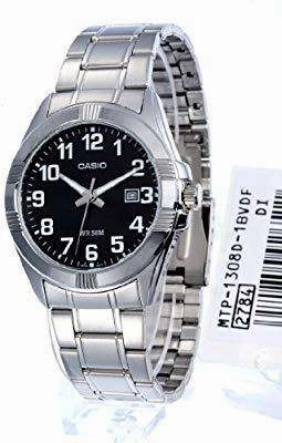 Casio LTP-1308D-1BVDF Silver Stainless Steel Strap Watch for Women