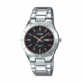 Casio LTP-1410D-1A2 Silver Stainless Watch for Women