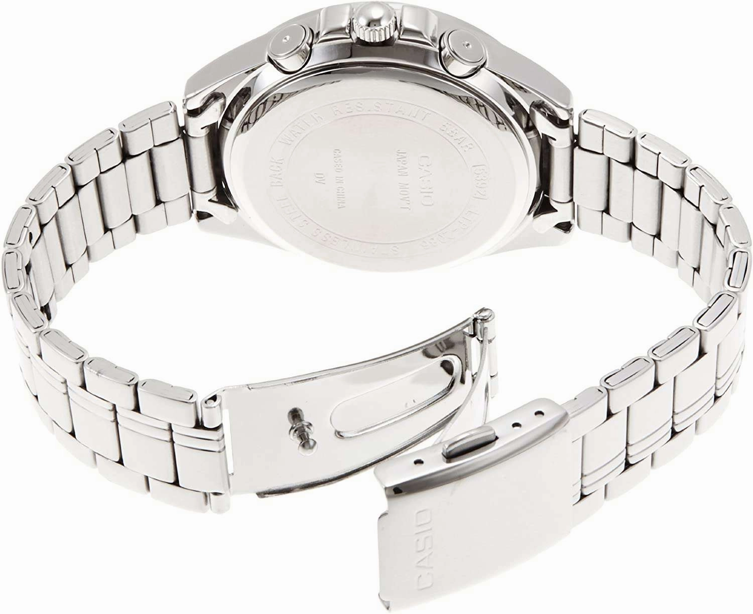 Casio LTP-2086D-1A Silver Stainless Watch for Women