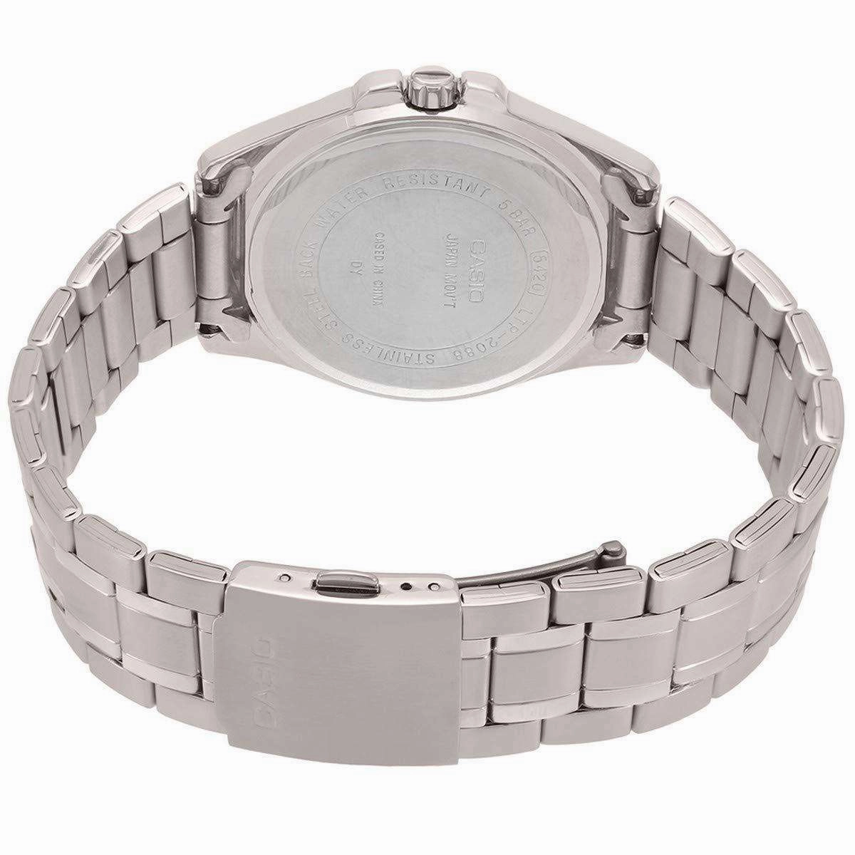 Casio LTP-2088D-7A Silver Stainless Watch for Women