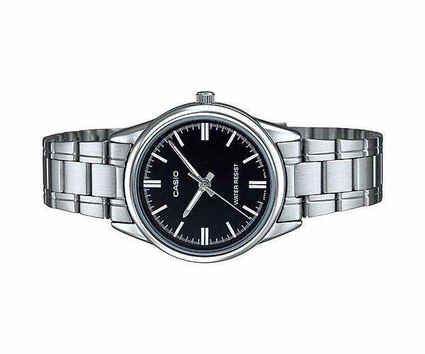 Casio LTP-V005D-1A Silver Stainless Steel Strap Watch for Women